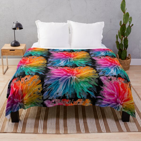 Item preview, Vibrant Rainbow Explosion | Black designed and sold by PinkGoddessLove.