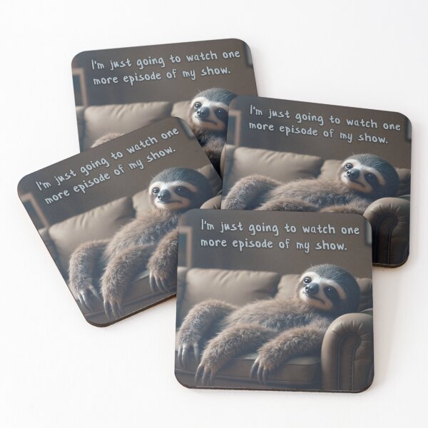 Item preview, Binge Sloth designed and sold by Chris Freilich.