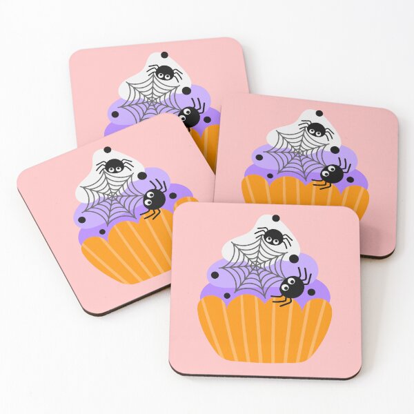Item preview, Kid hand drawn cute trick or treat candy happy halloween spooky cupcake designed and sold by nuchz.