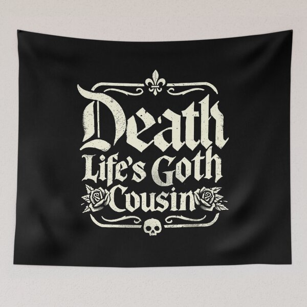Item preview, Death, Life’s Goth Cousin  designed and sold by toyskull.