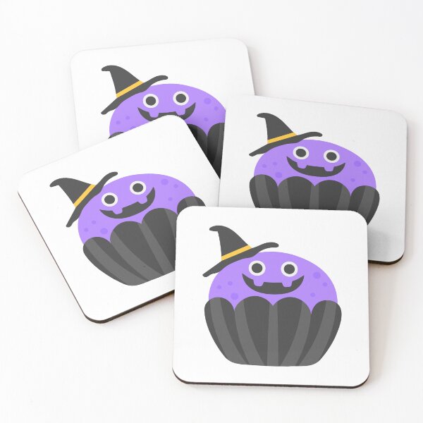 Item preview, Kid hand drawn cute trick or treat candy happy halloween spooky witch cupcake designed and sold by nuchz.