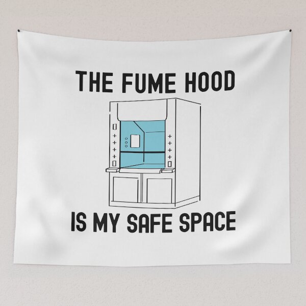 Item preview, The Fume Hood Is My Safe Space | Science Nerd | Funny Lab Safety | Fume Hood Humor | Lab Life Humor | Laboratory Week | Funny Science designed and sold by jadedscientist.