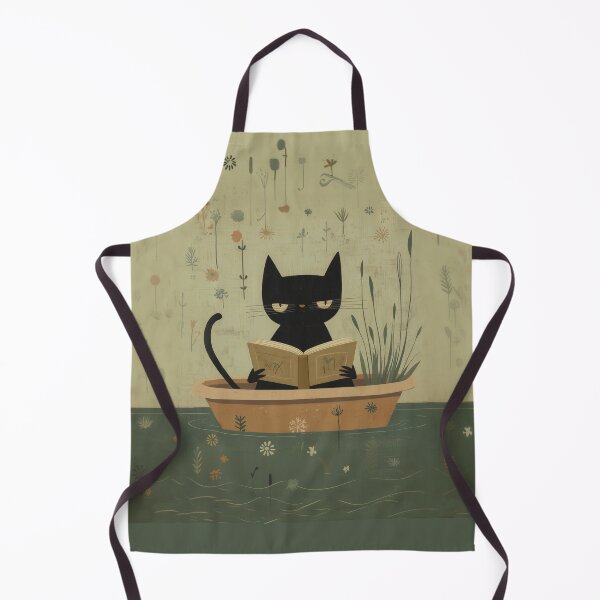 Item preview, Cat reading Dostoyevsky. designed and sold by Yolanda Cañardo Galve.