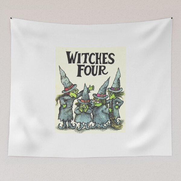 Item preview, Witches Four tribute designed and sold by IanBakerToons.