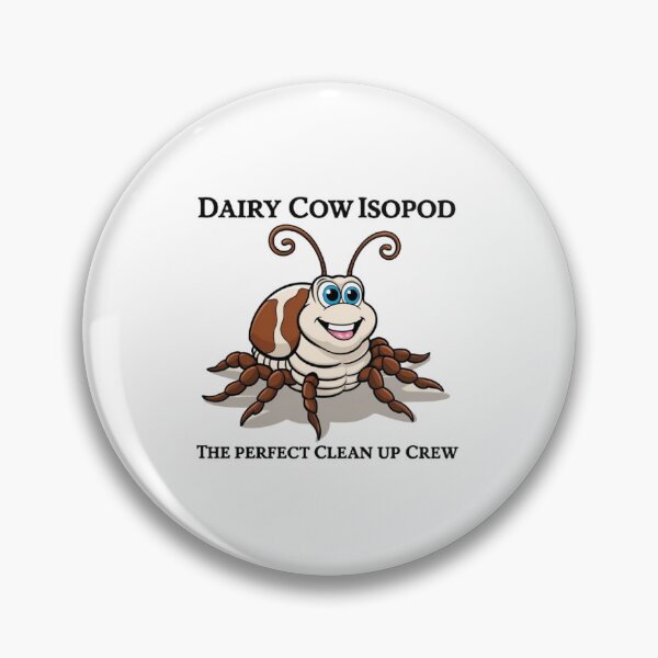 Item preview,  Milk & Magic: Enchanting Dairy Cow Isopod Designs designed and sold by RabiaDesigns.