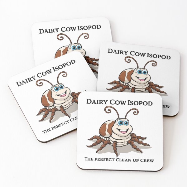 Item preview,  Milk & Magic: Enchanting Dairy Cow Isopod Designs designed and sold by RabiaDesigns.