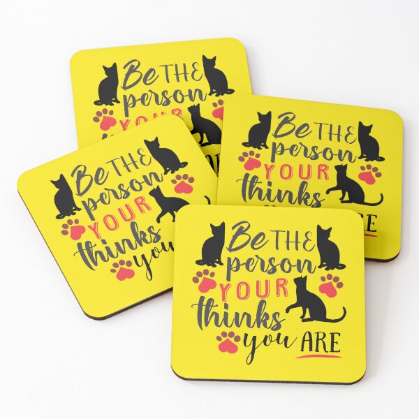 Item preview, Be the person your cat thinks you are /  designed and sold by PromoRedesHmo.