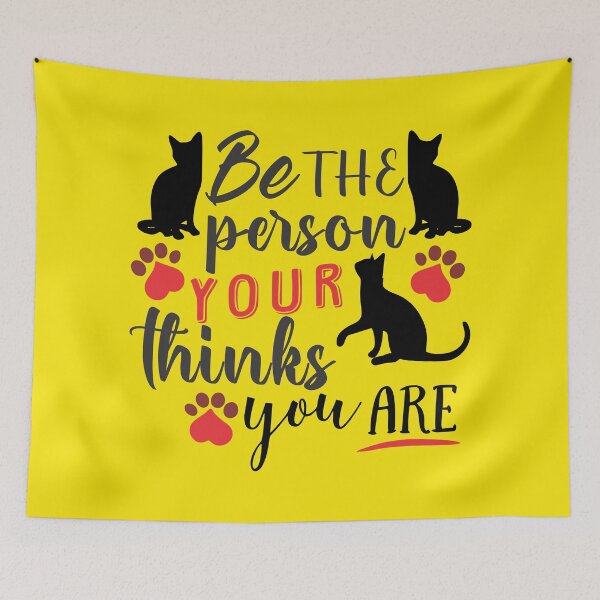Item preview, Be the person your cat thinks you are /  designed and sold by PromoRedesHmo.