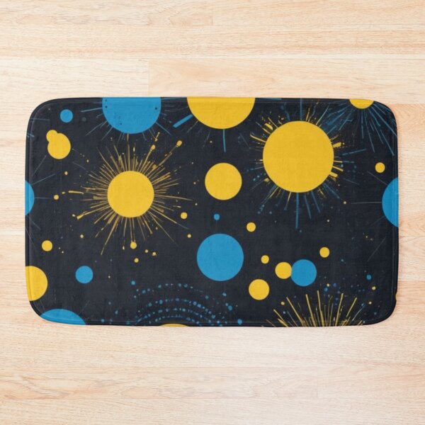 Item preview, Abstract Blue And Yellow Pattern designed and sold by Rell1970.
