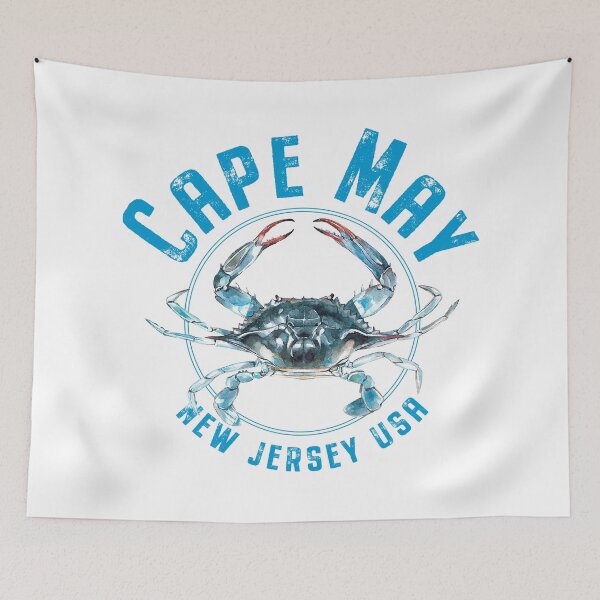 Item preview, Cape May New Jersey Blue Crab Design designed and sold by Futurebeachbum.