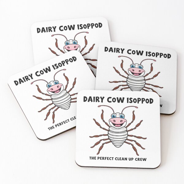Item preview,   "Moo Magic: Eye-Catching Dairy Cow Isopod Artworks" designed and sold by RabiaDesigns.