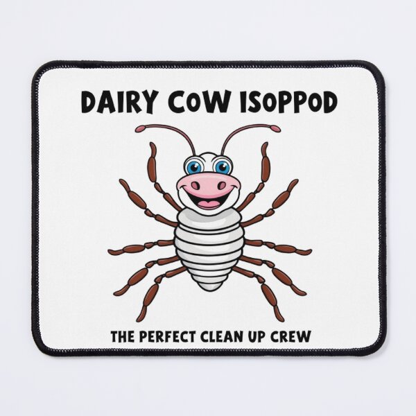 Item preview,   "Moo Magic: Eye-Catching Dairy Cow Isopod Artworks" designed and sold by RabiaDesigns.
