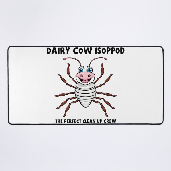 Item preview, "Moo Magic: Eye-Catching Dairy Cow Isopod Artworks" designed and sold by RabiaDesigns.