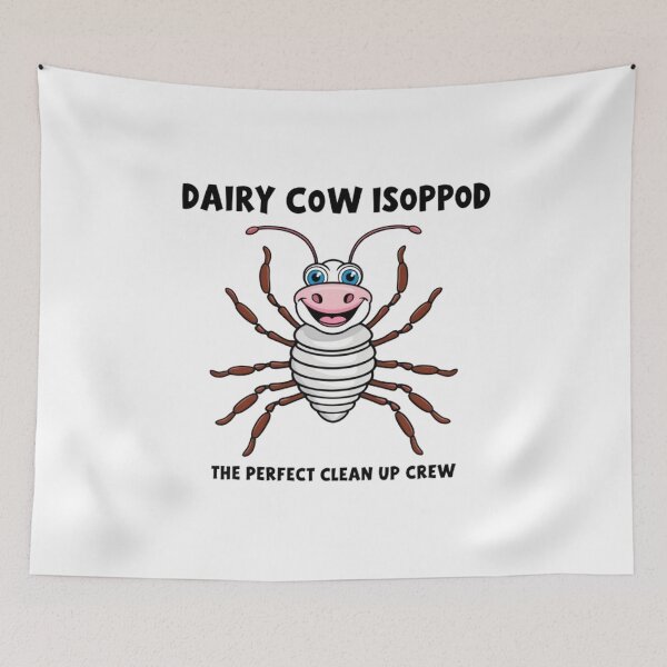 Item preview,   "Moo Magic: Eye-Catching Dairy Cow Isopod Artworks" designed and sold by RabiaDesigns.