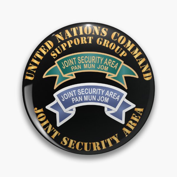 Item preview, Joint Security Area - United Nations Command Support Group w Txt X 300 designed and sold by Military Insignia Products.