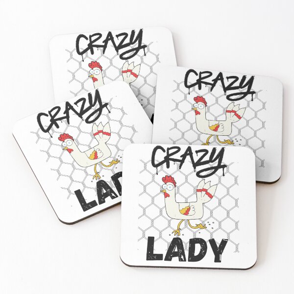 Item preview, Crazy Chicken Lady designed and sold by Ortegan90.