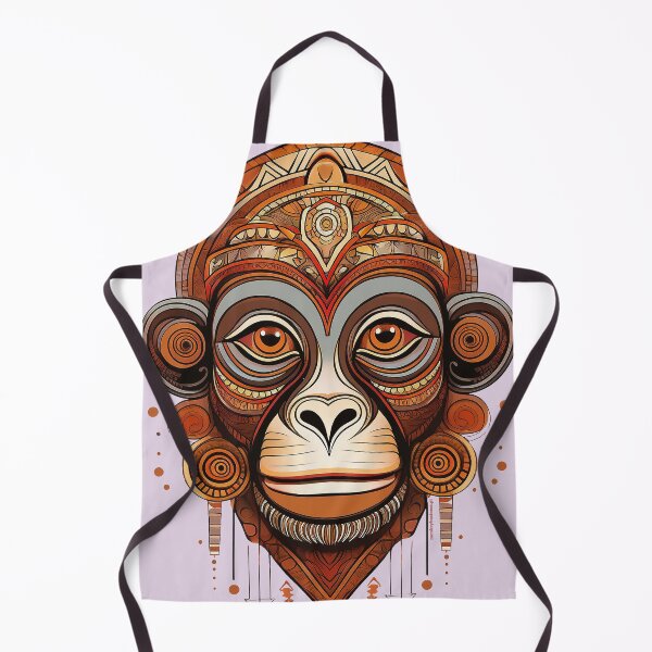 Aperçu de l'œuvre Afrique | Collection Dieu Singe | Lilas lisse créée et vendue par monkeybusiness.pt.