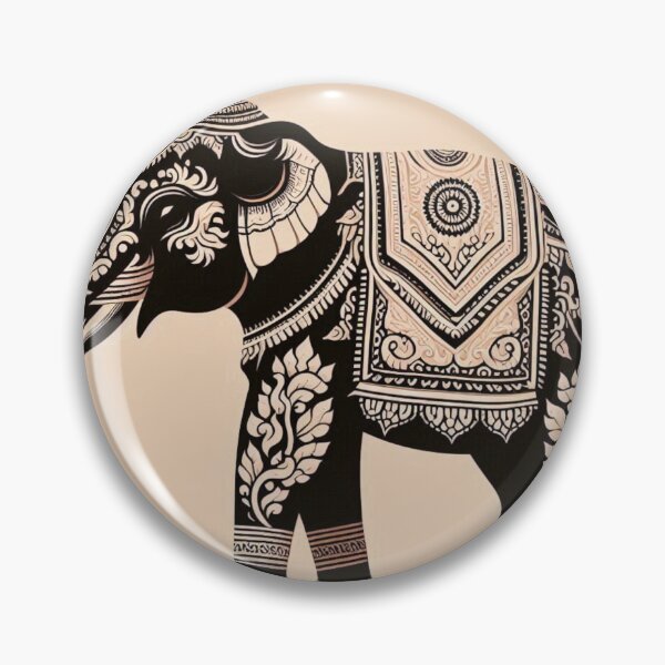 Item preview, Elephant in Thai style EX designed and sold by TwoThirteen.