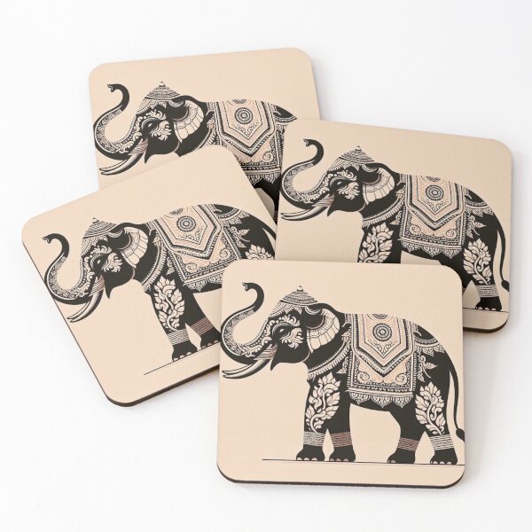 Item preview, Elephant in Thai style EX designed and sold by TwoThirteen.