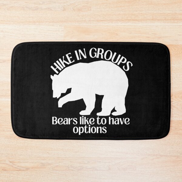 Item preview, Hiking humor - bears like options designed and sold by EvergreenWhimsy.