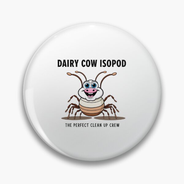 Item preview,  Dairy Dreamland: Captivating Dairy Cow Isopod Designs designed and sold by RabiaDesigns.