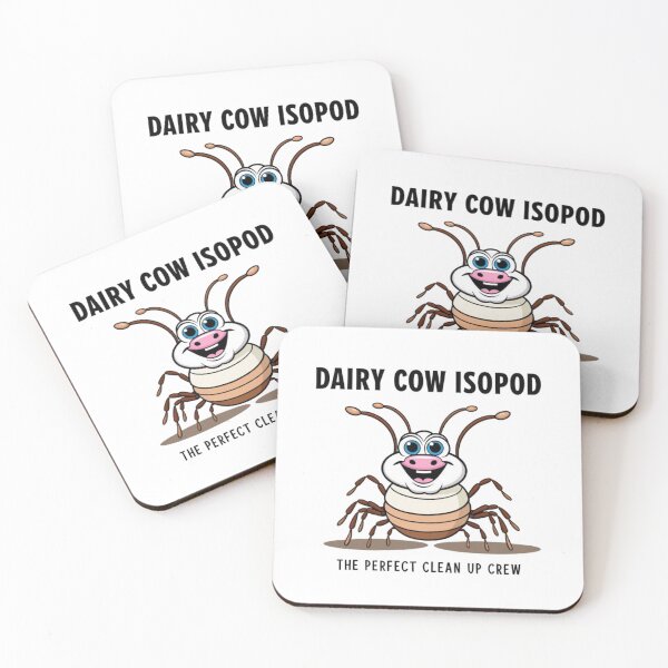 Item preview,  Dairy Dreamland: Captivating Dairy Cow Isopod Designs designed and sold by RabiaDesigns.