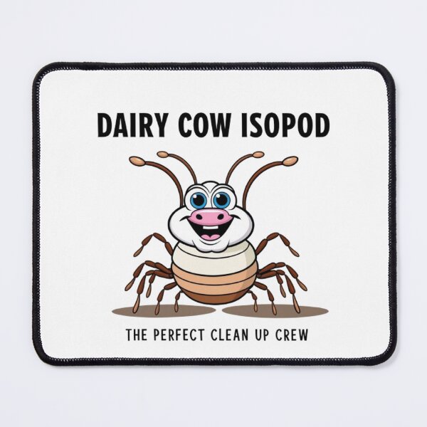 Item preview, Dairy Dreamland: Captivating Dairy Cow Isopod Designs designed and sold by RabiaDesigns.