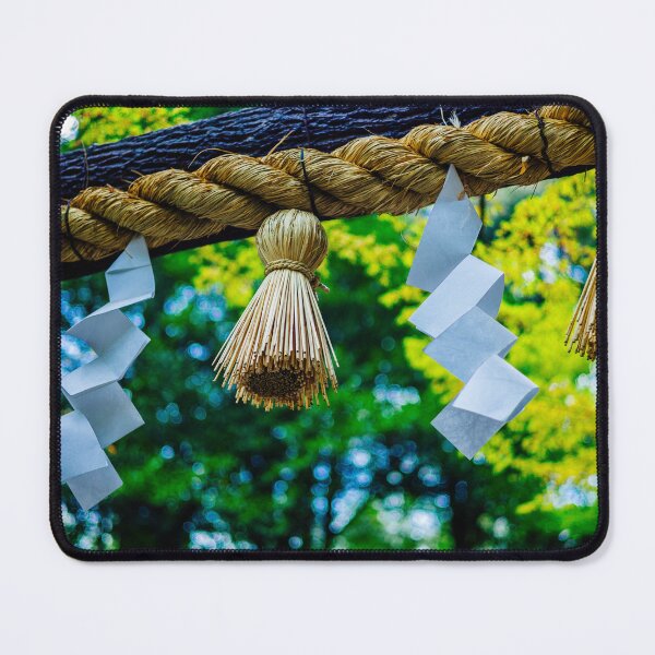 Item preview, Sacred Shimenawa at Nonomiya Shrine, Arashiyama, Kyoto designed and sold by World Wondering Travel Photography.