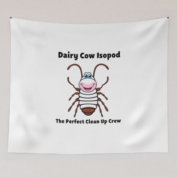 Item preview,        Pastoral Perfection: Elegant Dairy Cow Isopod Patterns designed and sold by RabiaDesigns.