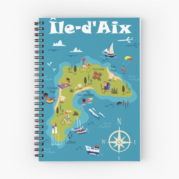 Item preview, Ile d'Aix poster designed and sold by Gary Godel.