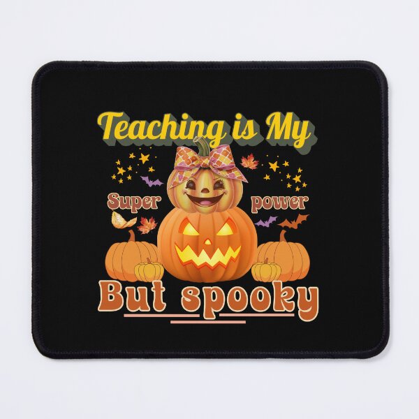 Item preview, Teaching is My Superpower But Spooky Teachers Halloween Design designed and sold by Raise2Shine.