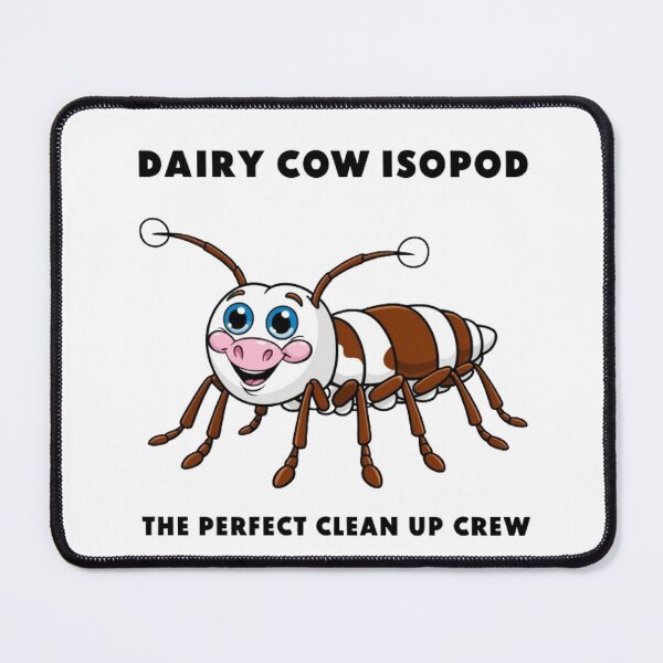 Item preview,  Farmhouse Fancy: Delightful Dairy Cow Isopod Art designed and sold by RabiaDesigns.