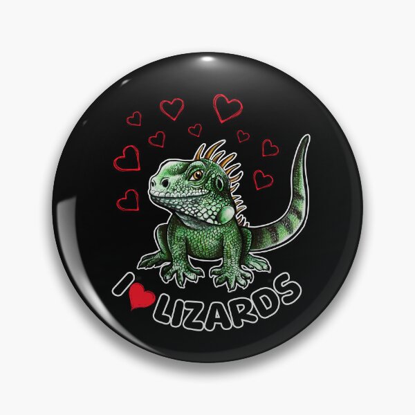 Item preview, I love lizards Cute Iguana Design designed and sold by BeataY6Art.
