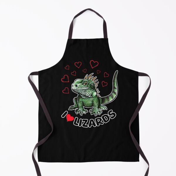 Item preview, I love lizards Cute Iguana Design designed and sold by BeataY6Art.