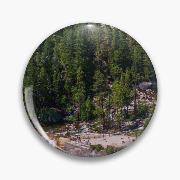 Item preview, Vernal Falls from Above - Yosemite, California designed and sold by World Wondering Travel Photography.