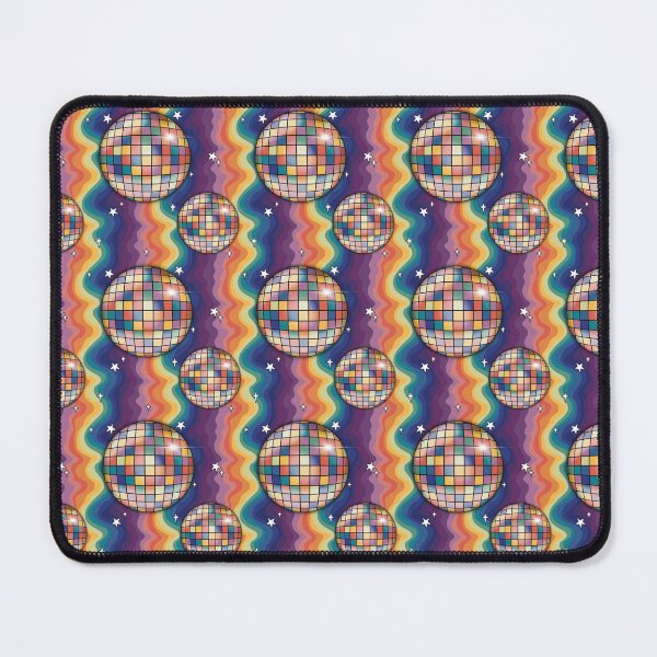 Item preview, Rainbow Disco Ball Party designed and sold by jenjamesdesign.