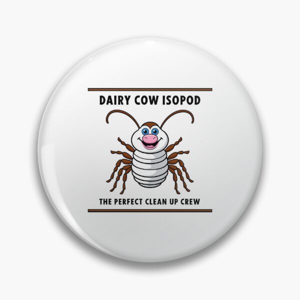 Item preview, Farmyard Flair: Trendy Dairy Cow Isopod Designs  designed and sold by RabiaDesigns.