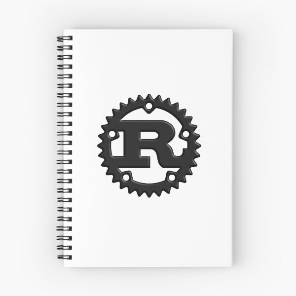 Item preview, Rust Programming Language 3D Logo Hoodie designed and sold by Rainwater Merch.