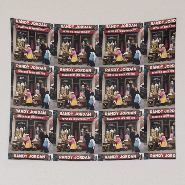 Item preview, RANDY JORDAN Never Die in New York City  designed and sold by Upsidedownman.