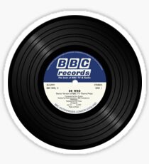 BBC Radiophonic Workshop Record - Doctor Who Single Sticker