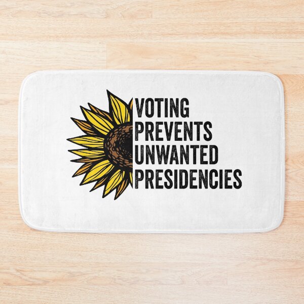 Item preview, Voting Prevents Unwanted Presidencies Funny Political Saying designed and sold by BestGiftsClub.