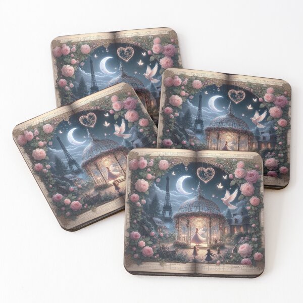 Item preview, Enchanted Evening in Paris designed and sold by ZenOfAIarts.