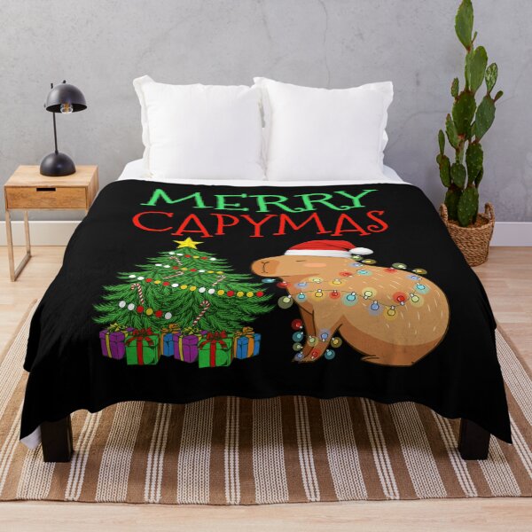 Item preview, Funny Capybara Christmas Holidays Capybara Santa Merry Capymas designed and sold by NUMAcreations.