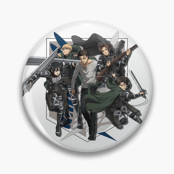 Item preview, Attack On Titan Scouts designed and sold by ShanieArtPrints.