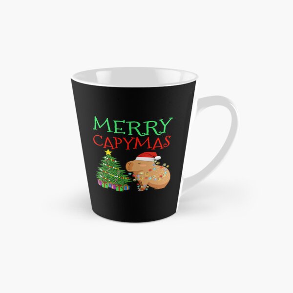 Item preview, Funny Capybara Christmas Holidays Capybara Santa Merry Capymas designed and sold by NUMAcreations.