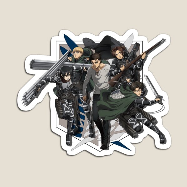 Item preview, Attack On Titan Scouts designed and sold by ShanieArtPrints.