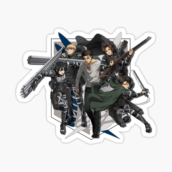 Item preview, Attack On Titan Scouts designed and sold by ShanieArtPrints.