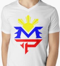 Manny Pacquiao Men's V-Neck T-Shirt