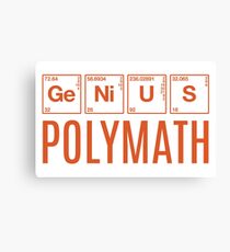 Genius Polymath Canvas Print