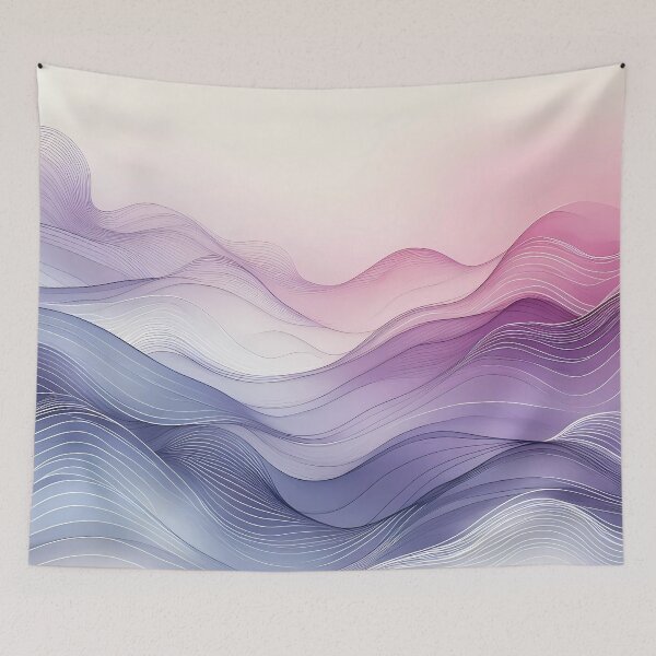 Item preview, Cool waves pattern.  designed and sold by ShazellArt.